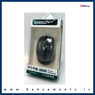 ماوس بی سیم برند DATA LIFE مدلM-S606 (لیبل آبی)