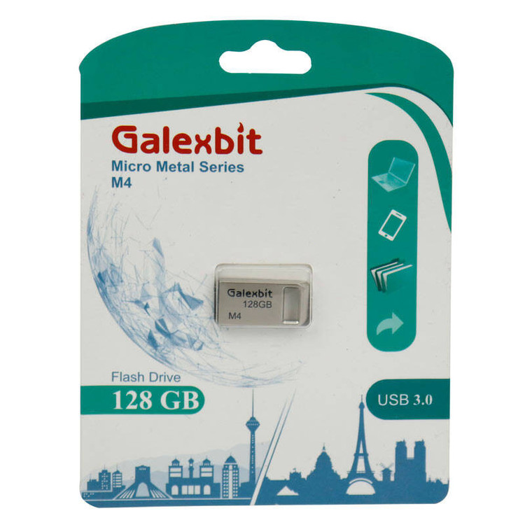 فلش مموری گلکسبیت مدل Micro Metal Series M4 ظرفیت 128 گیگابایت