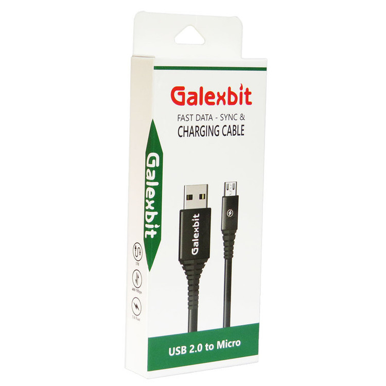 کابل تبدیل USB به microUSB گلکسبیت مدل CG طول 1 متر