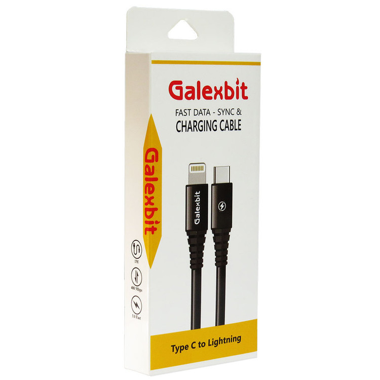 کابل تبدیل usb-c به لایتنینگ گلکسبیت مدل CG طول 1 متر