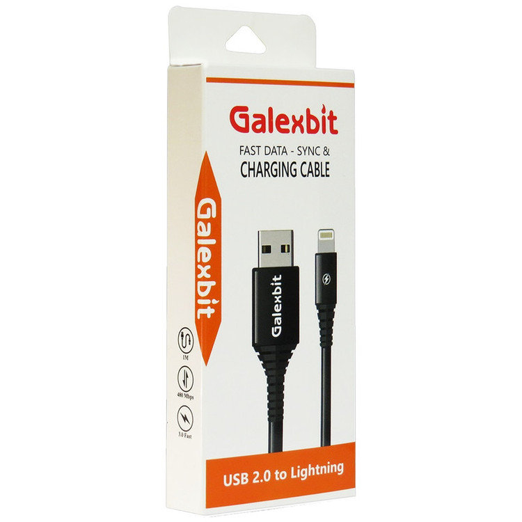 کابل تبدیل USB به لایتنینگ گلکسبیت مدل CG طول 1 متر