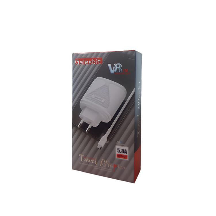 شارژر دیواری گلکسبیت مدل GCH26 به همراه کابل تبدیل microUSB