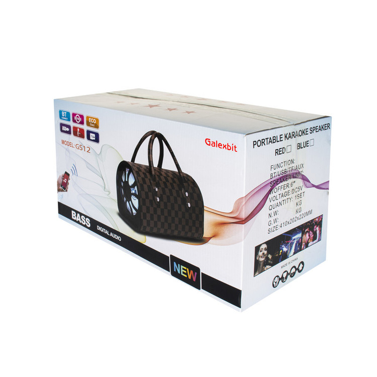 اسپیکر بلوتوثی قابل حمل گلکسبیت مدل GS12 - NB