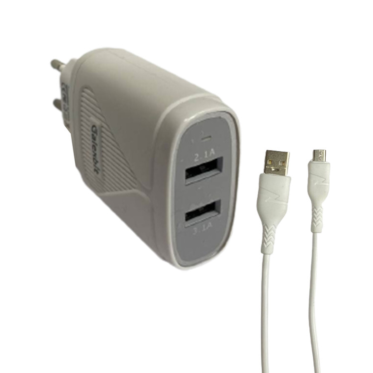 شارژر دیواری گلکسبیت مدل GCH27 به همراه کابل تبدیل MicroUSB