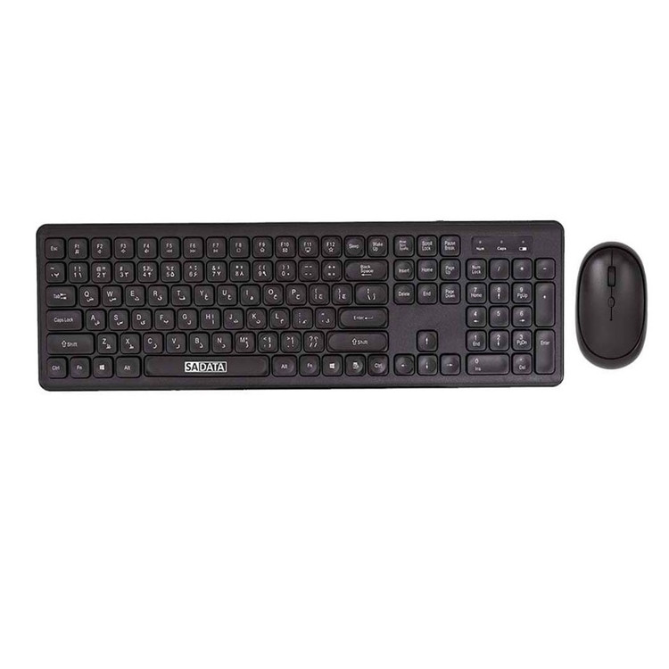 کیبورد و ماوس سادیتا بیسیم مدل SKM-3401WL