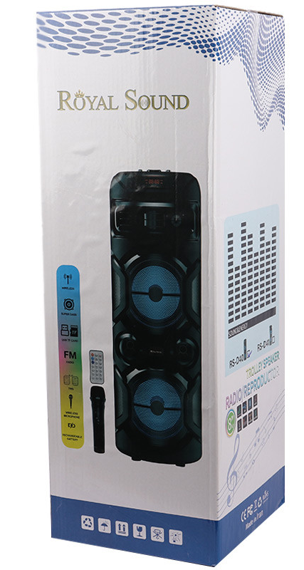 اسپیکر قابل حمل بی سیم رویال ساند مدل RS-D40