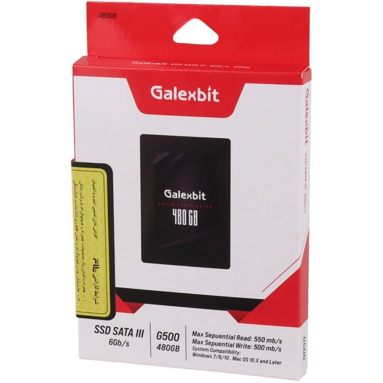 حافظه SSD گلکس بیت مدل G500 ظرفیت 480 گیگابایت