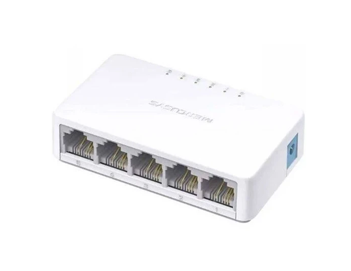 سوییچ 5 پورت مگابیت و دسکتاپ مرکوسیس مدل MS105