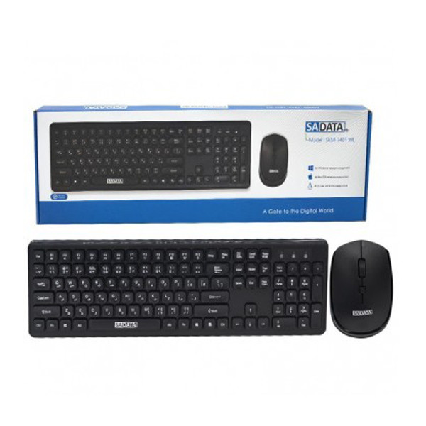 کیبورد و ماوس سادیتا مدل SKM-3401