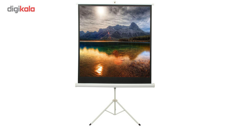 پرده نمایش پایه دار پروژکتور اسکوپ پارچه عالی سایز 180x180