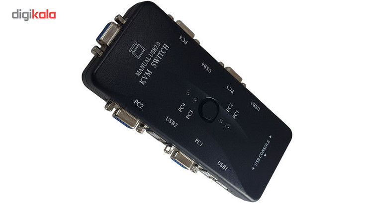 سوییچ چهار پورت KVM مدل FJ-4UK