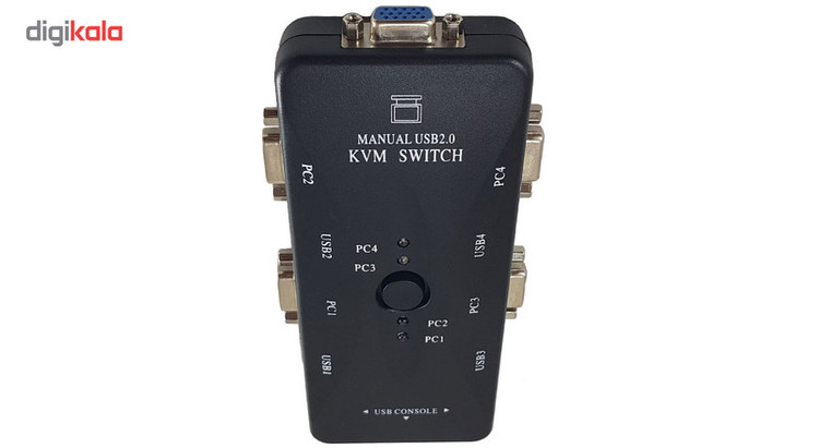 سوییچ چهار پورت KVM مدل FJ-4UK