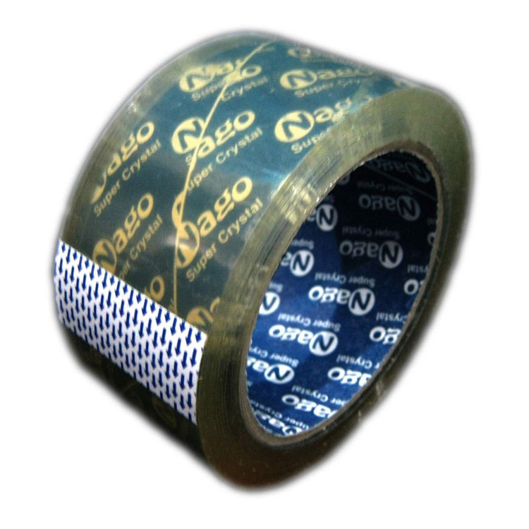 چسب پهن ناگو مدل Super Crystal0090 عرض 4.8 سانتی متر مجموعه 2 عددی