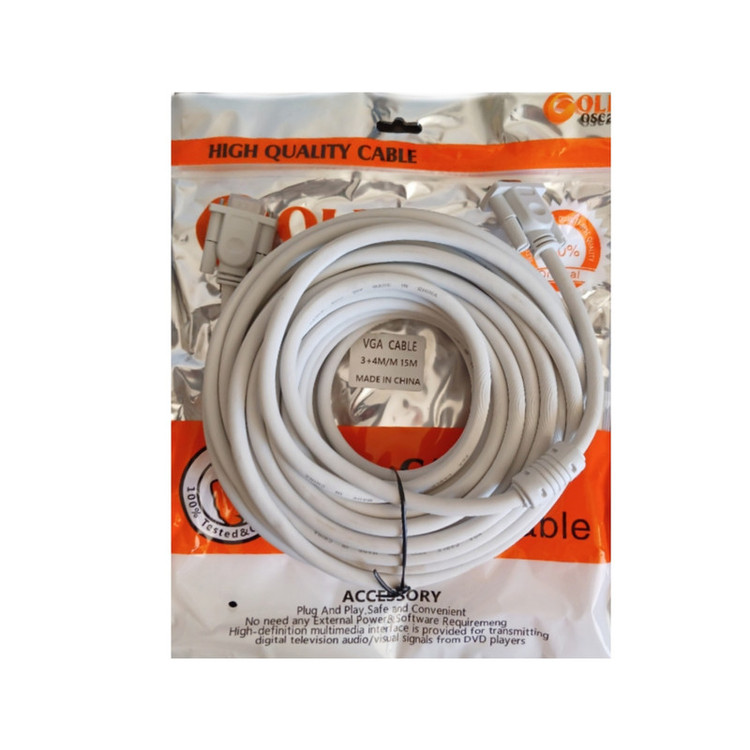 کابل VGA گلد اسکار مدل 304 طول 15 متر