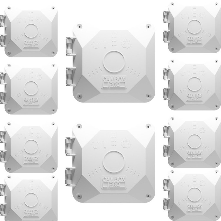 پایه دوربین مداربسته کم باکس مدل CA-12W بسته 10 عددی