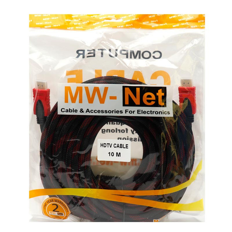کابل HDMI ام دبلیو نت مدل HDTV طول 10 متر
