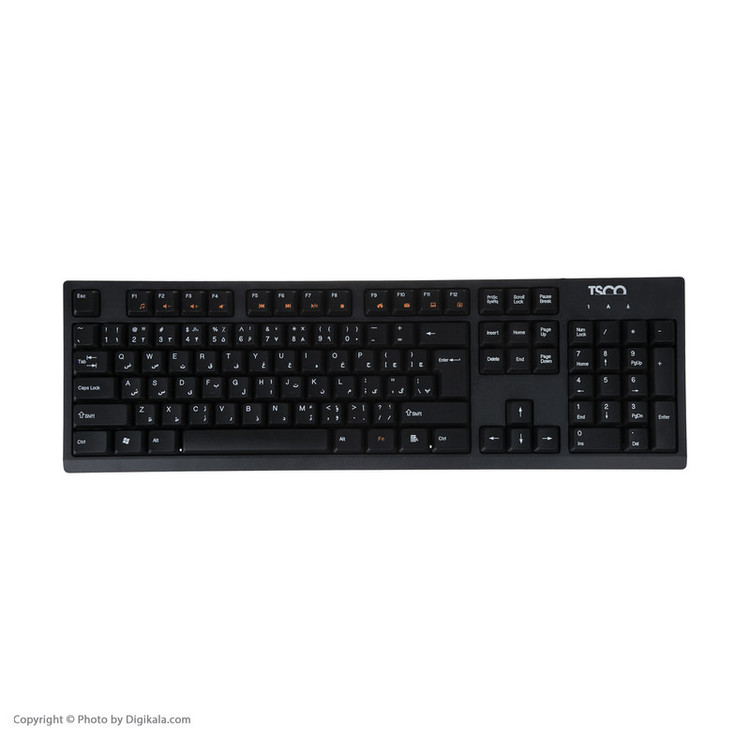 کیبورد تسکو مدل TK8017