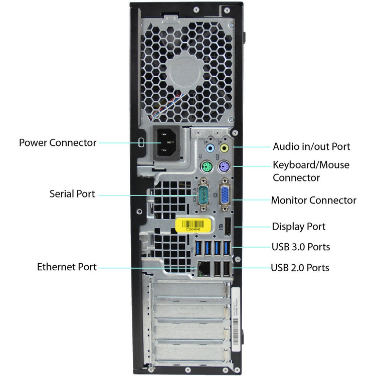 مینی کیس اچ پی مدل HP Compaq Elite 8300 پردازنده i5 نسل سوم استوک
