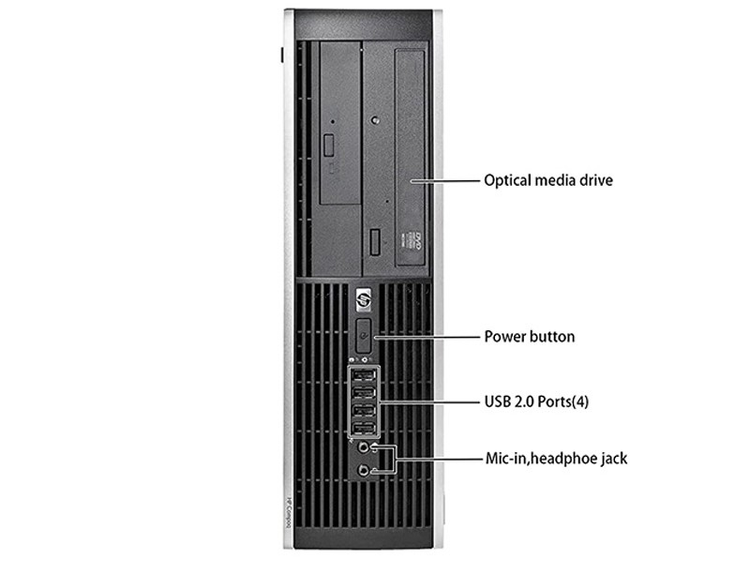 مینی کیس اچ پی مدل 6305/AMD A8