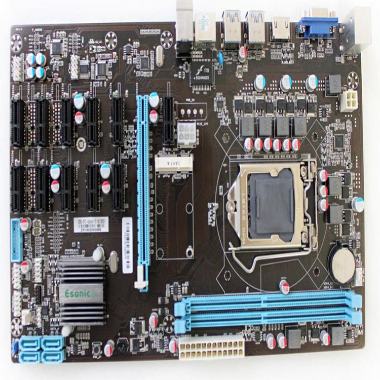 باندل مادربرد Esonic B250‑BTC + پردازنده Intel Core i5 نسل 6 + رم 8GB DDR4