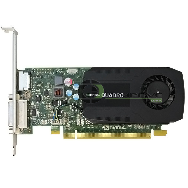 کارت گرافیک nVidia Quadro k600 ظرفیت 1GB DDR3استوک