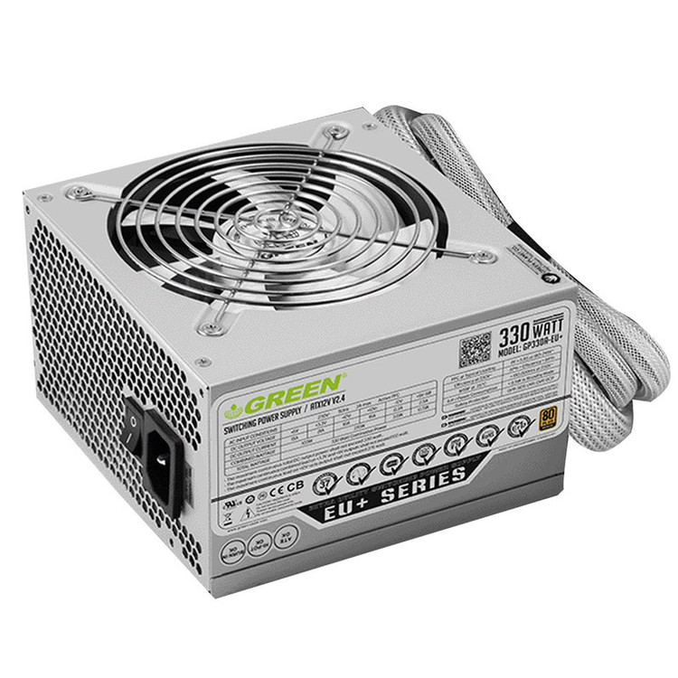 منبع تغذیه کامپیوتر گرین مدل GP330A-EU-PLUS استوک
