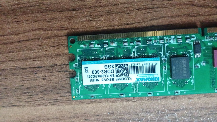 رم دسکتاپ DDR2 تک کاناله 800 مگاهرتز کینگ مکس ظرفیت 2 گیگابایت