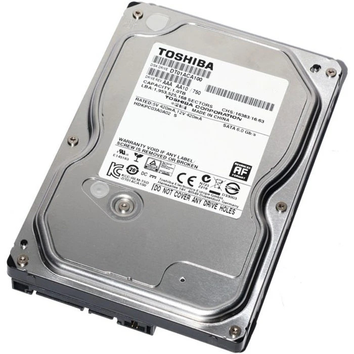 هارد دیسک اینترنال توشیبا DT01ACA100 ظرفیت 1 ترابایت 32 مگابایت کش