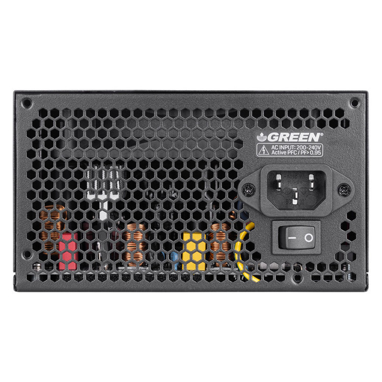 منبع تغذیه کامپیوتر 500W وات گرین مدل GP500A-ECO D