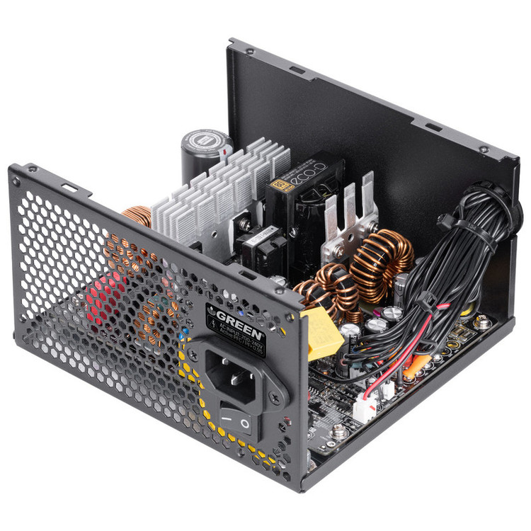 منبع تغذیه کامپیوتر 500W وات گرین مدل GP500A-ECO D