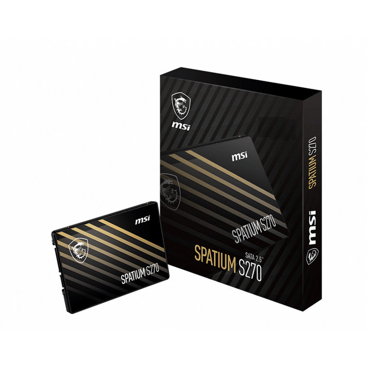 اس اس دی اینترنال SATA III ام اس آی مدل SPATIUM S270 ظرفیت 120 گیگابایت کارکرده