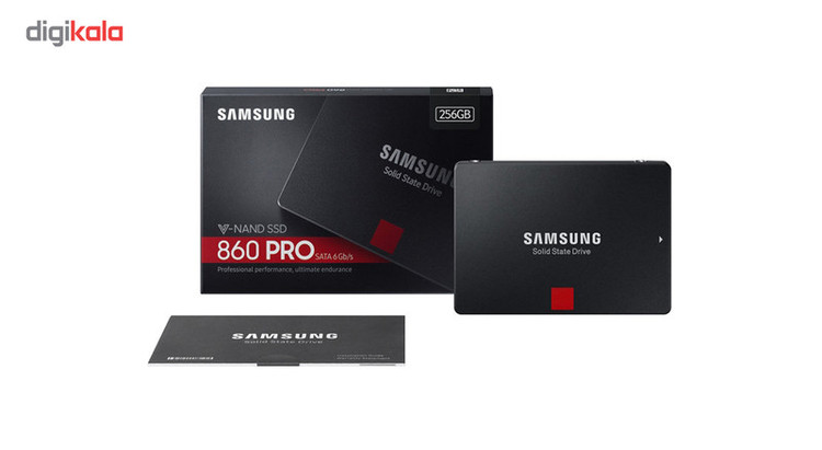 حافظه SSD سامسونگ مدل 860 پرو ظرفیت 256 گیگابایت استوک