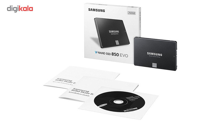 اس اس دی اینترنال سامسونگ مدل 850 Evo ظرفیت 250 گیگابایت استوک