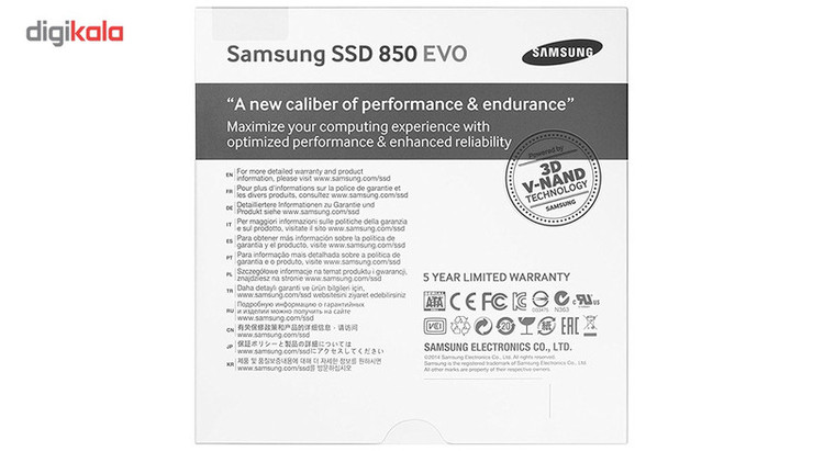 حافظه SSD سامسونگ مدل 840Evo ظرفیت 120 گیگابایت استوک