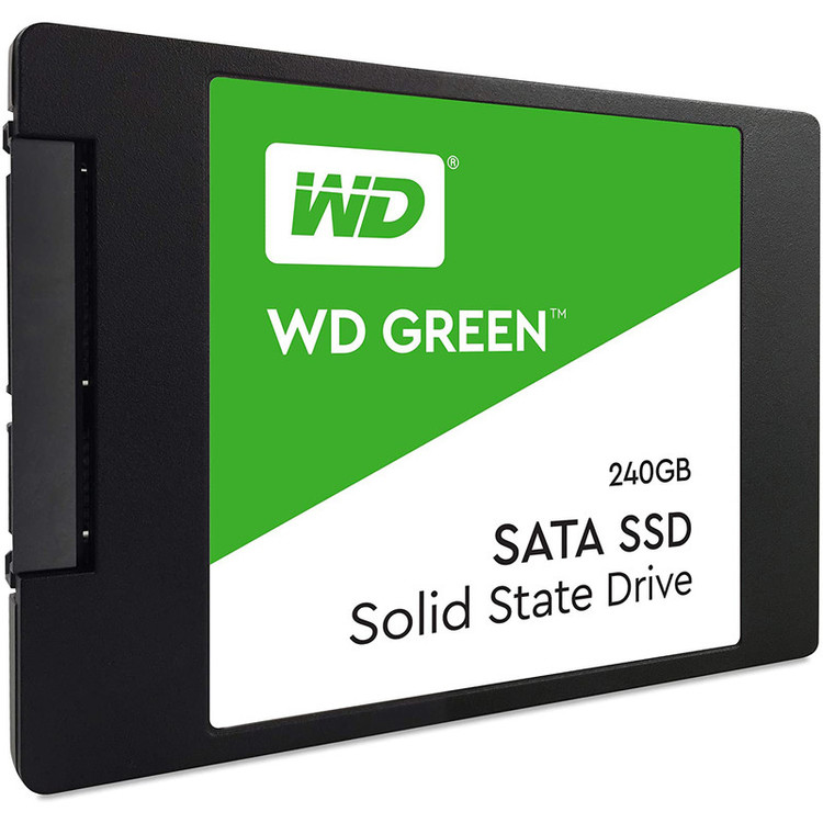 اس اس دی اینترنال SATA III وسترن دیجیتال مدل Green ظرفیت 240 گیگابایت استوک