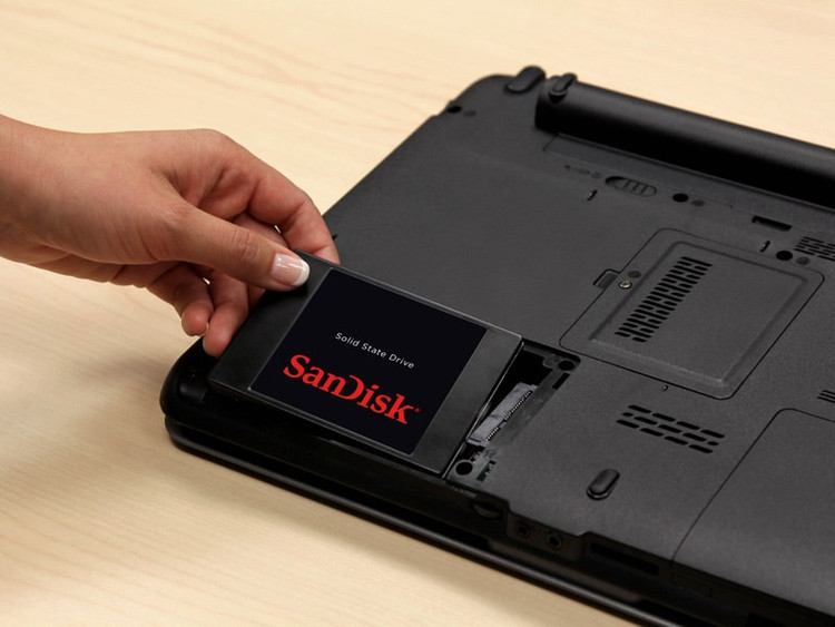 حافظه SSD سن دیسک ظرفیت 256 گیگابایت استوک