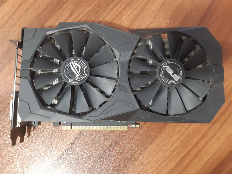 کارت گرافیک ایسوس مدل ROG Strix RX570 8G Gaming استوک