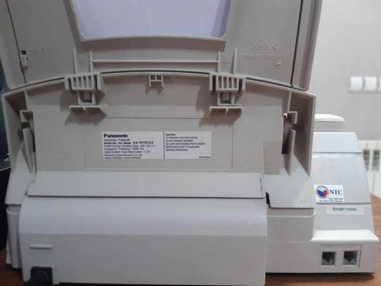 دستگاه تلفکس پاناسونیک مدل KX-FP701 استوک