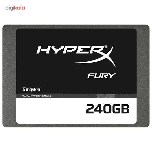 حافظه SSD کینگستون مدل HyperX Fury ظرفیت 240 گیگابایت استوک