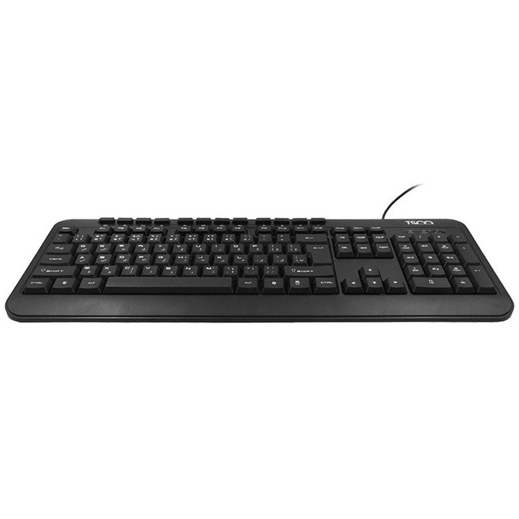 کیبورد تسکو مدل TKM 8011، سوئیچ ممبران، Full Size استوک در حد نو