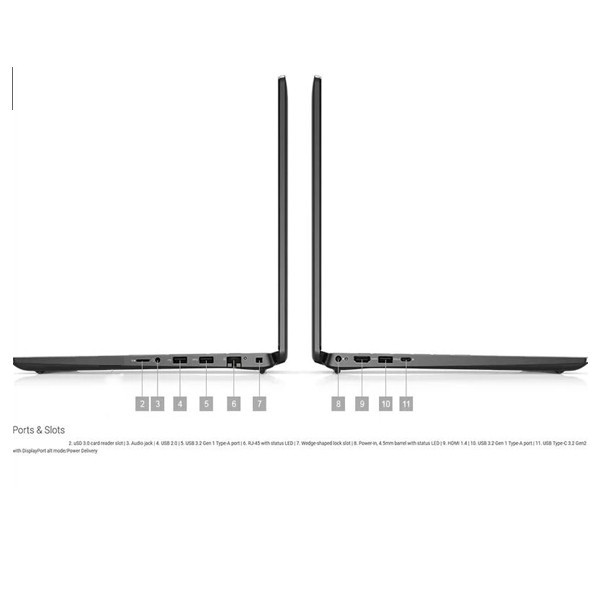 لپ تاپ دل مدل Latitude 3520-i5 1135G7 16GB 256SSD MX350 L سایز 15.6 اینچی استوک