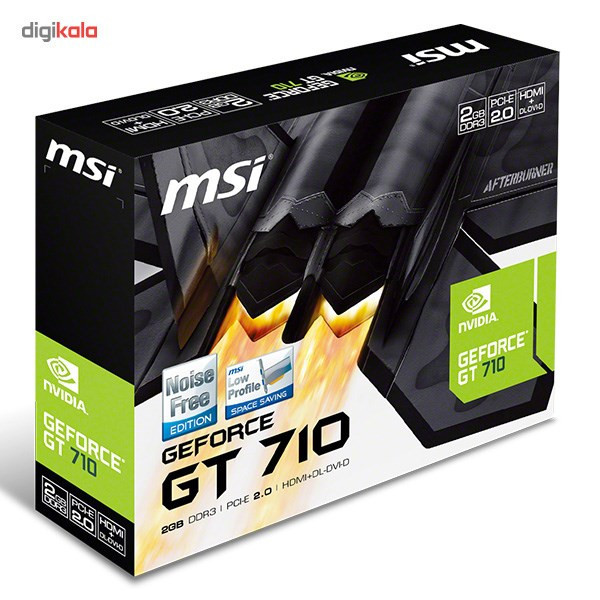 کارت گرافیک ام اس آی مدل GT 710 2GD3H LP استوک