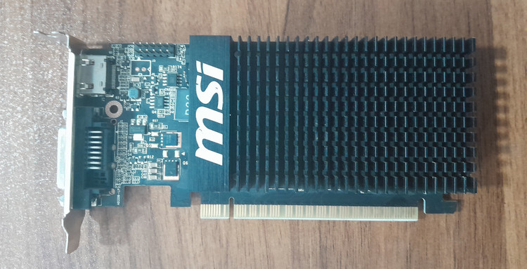 کارت گرافیک ام اس آی مدل GT 710 2GD3H LP استوک