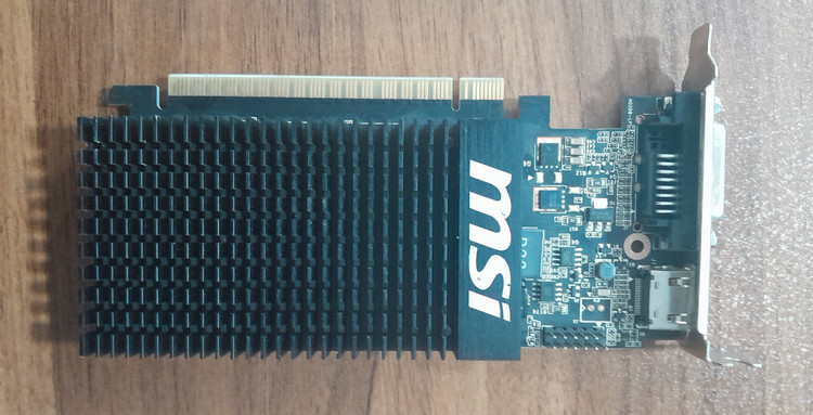 کارت گرافیک ام اس آی مدل GT 710 2GD3H LP استوک