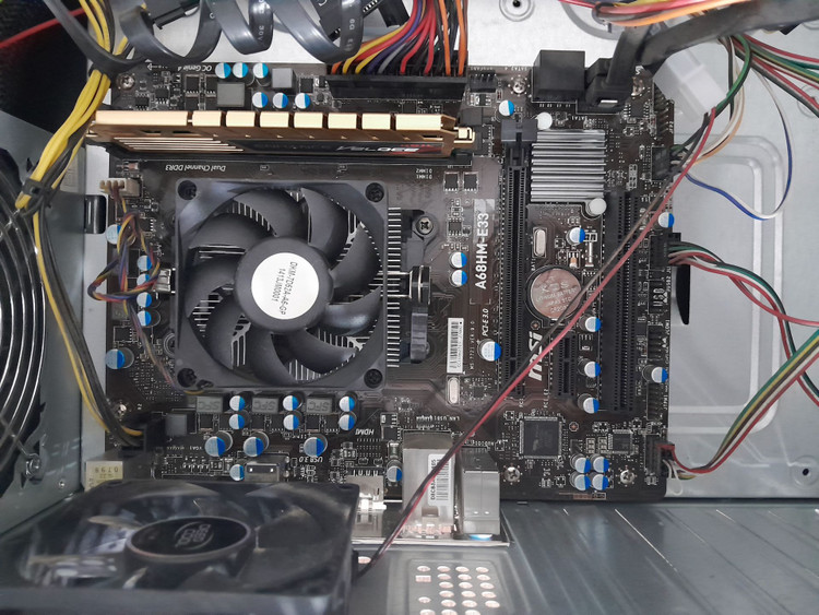 کامپیوتر اداری AMD A4‑5300 | رم 4GB DDR3 | هارد 250GB HDD استوک مدل 1405