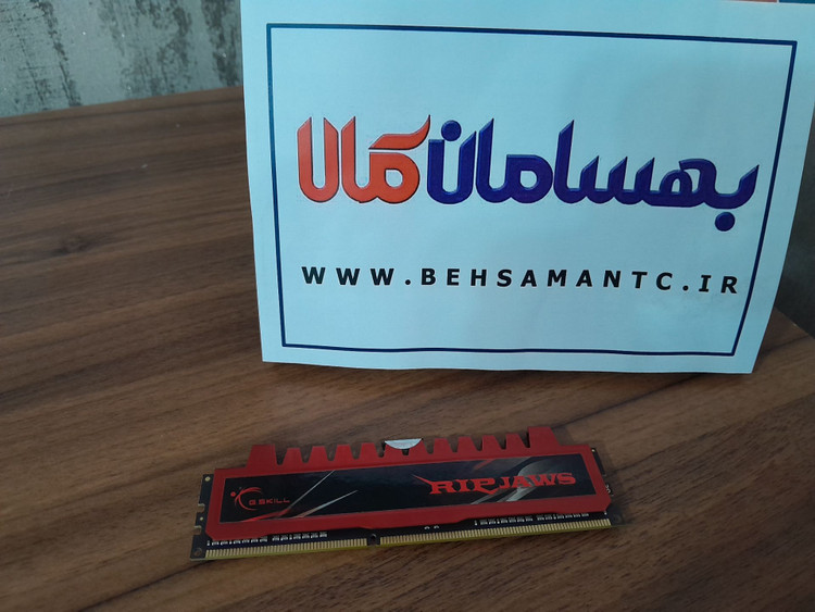 رم دسکتاپ DDR3 تک کاناله 1600 مگاهرتز CL9 جی اسکیل مدل RIPJAWS-GBRL ظرفیت 4 گیگابایت استوک
