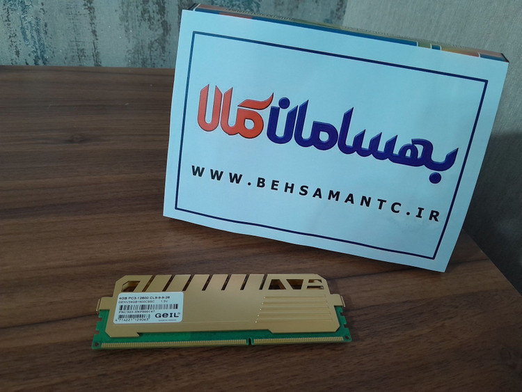 رم دسکتاپ DDR3 تک کاناله 1600 مگاهرتز CL9 گیل مدل Enhance Veloce ظرفیت 4 گیگابایت استوک