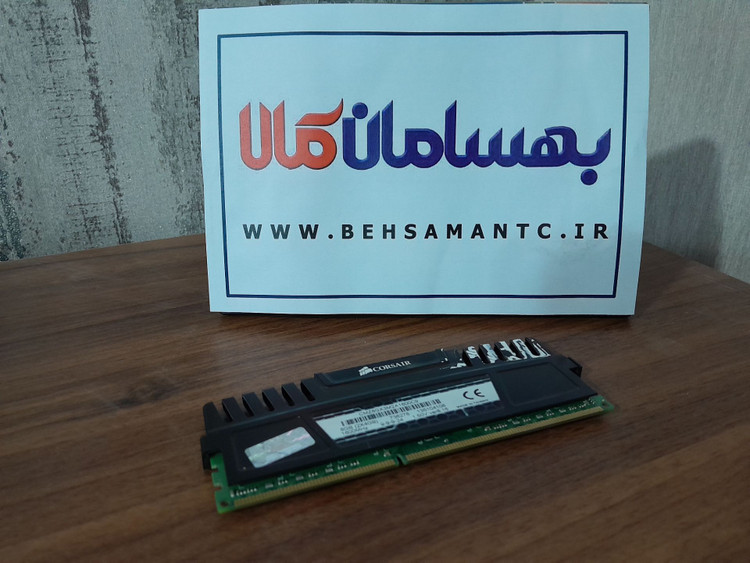 رم دسکتاپ DDR3 1600 مگاهرتز CL9 کورسیر مدل Vengeance Blue ظرفیت 4گیگابایت استوک
