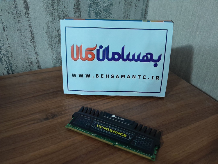 رم دسکتاپ DDR3 1600 مگاهرتز CL9 کورسیر مدل Vengeance Blue ظرفیت 4گیگابایت استوک