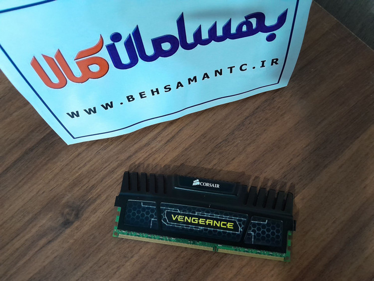 رم دسکتاپ DDR3 1600 مگاهرتز CL9 کورسیر مدل Vengeance Blue ظرفیت 4گیگابایت استوک